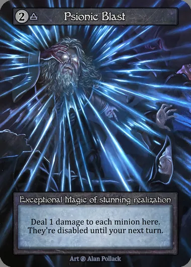 Psionic Blast, Sorcery card BET 248 — Beta set