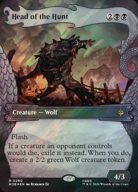 Head of the Hunt, Magic card HOB 260 — The Hobbit set
