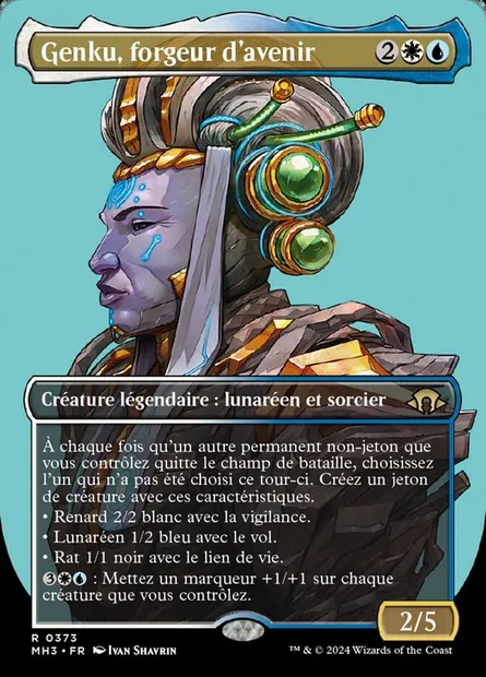 Genku, forgeur d'avenir, carte Magic MH3 373 — extension Modern Horizons 3