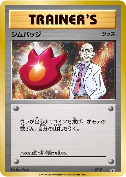 Gym Badge, Pokémon card XYP XY-bla — XY Promos set