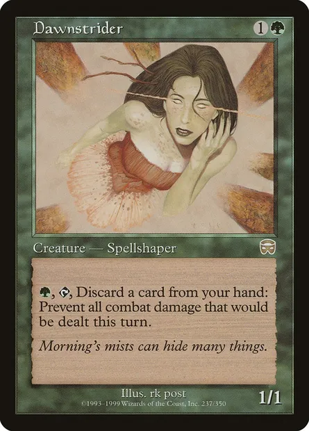Aubryade, carte Magic MMQ 237 — extension Masques de Mercadia