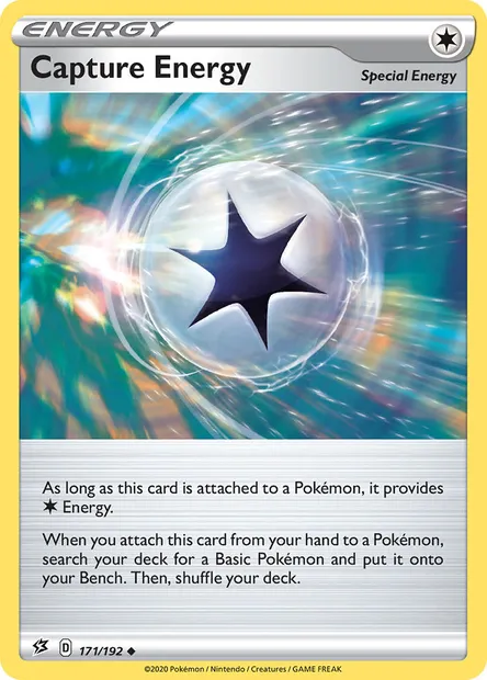Capture Energy, Pokémon card RCL 171 — Rebel Clash set