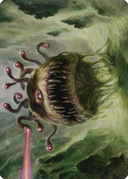 Baleful Beholder // Beholder, carte Magic AAFR 1 — extension Adventures in the Forgotten Realms Art Series