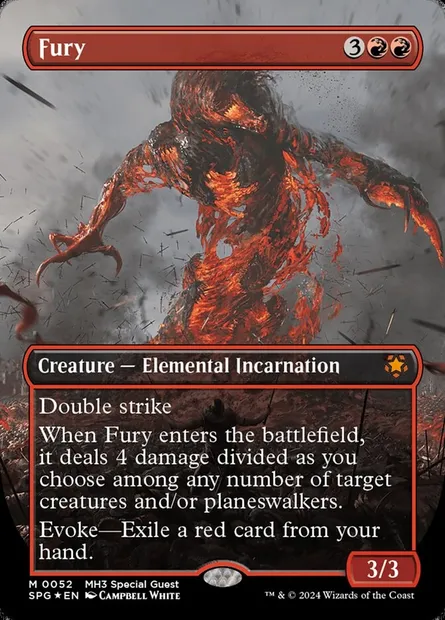 Fury, Magic card SPG 52 — Special Guests set