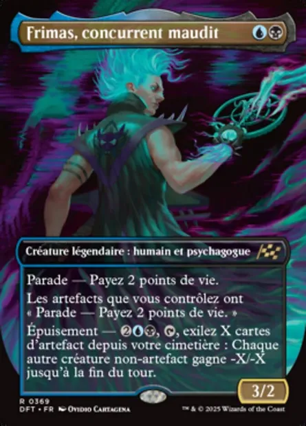 Frimas, concurrent maudit, carte Magic DFT 369 — extension Aetherdrift