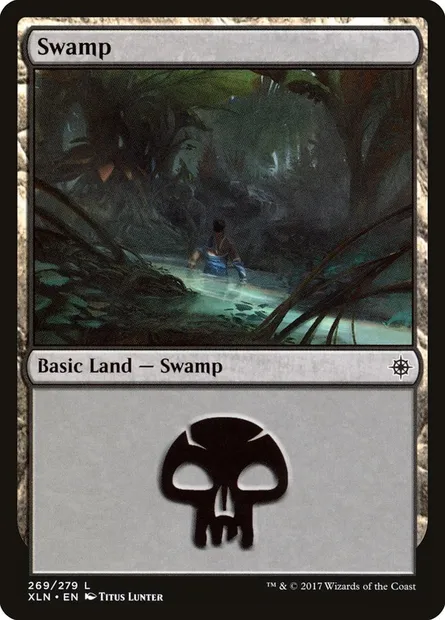 Swamp, Magic card XLN 269 — Ixalan set