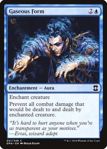 Forme gazeuse, carte Magic EMA 51 — extension Eternal Masters