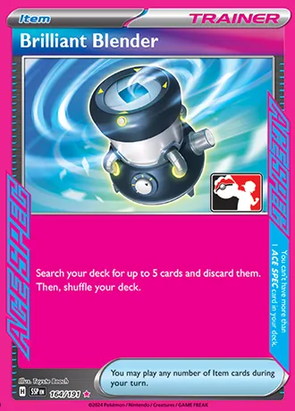 Brilliant Blender, Pokémon card PPS 164-5 — Play! Pokémon Prize Pack Series set