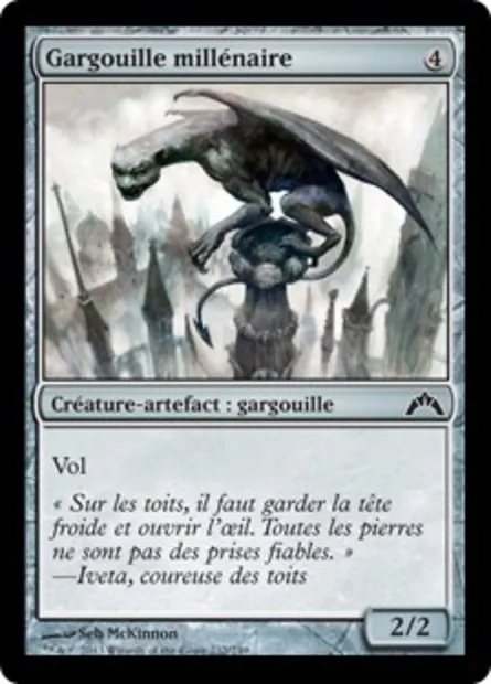Gargouille millénaire, carte Magic GTC 232 — extension Insurrection