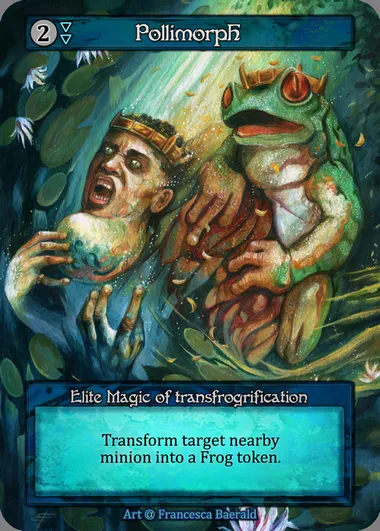 Pollimorph, carte Sorcery ALP 247 — extension Alpha