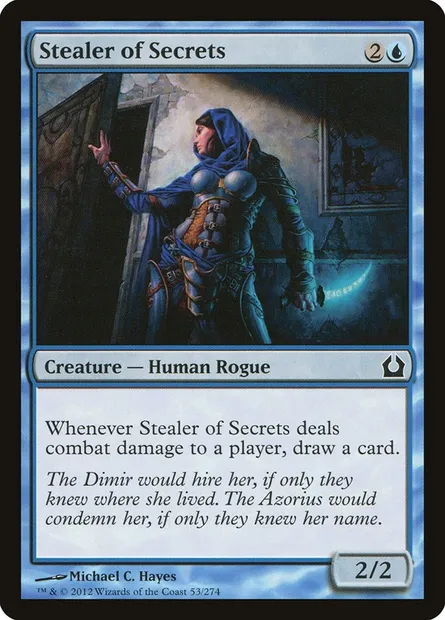Stealer of Secrets, Magic card RTR 53 — Return to Ravnica set