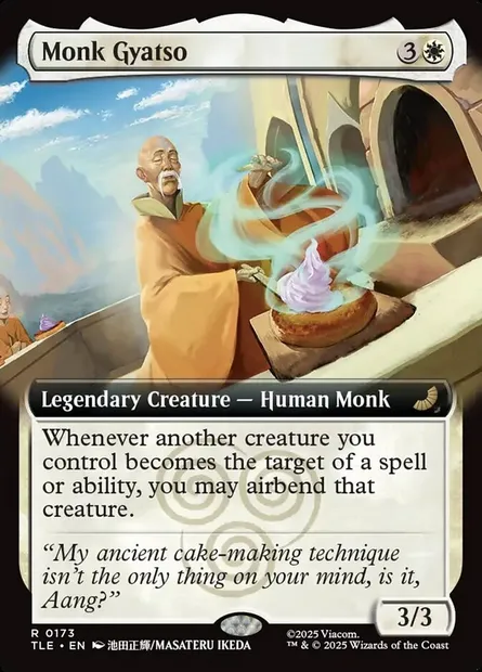 Monk Gyatso, Magic card TLE 173 — Avatar: The Last Airbender Eternal set