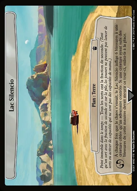 Lac Silencio, carte Magic WHO 587 — extension Doctor Who