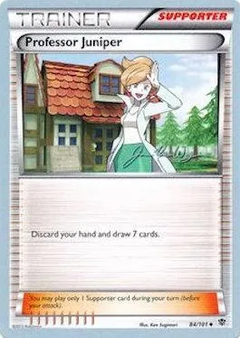Professor Juniper, Pokémon card WCD15 084-2 — World Championship Decks 2015 set