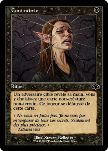 Contrainte, carte Magic DMR 303 — extension Dominaria Remastered