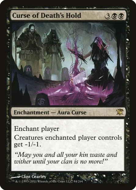 Curse of Death's Hold, Magic card ISD 94 — Innistrad set