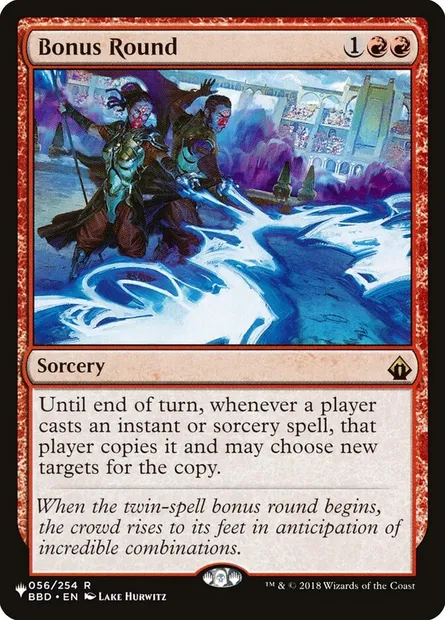 Bonus Round, carte Magic PLST BBD-56 — extension The List