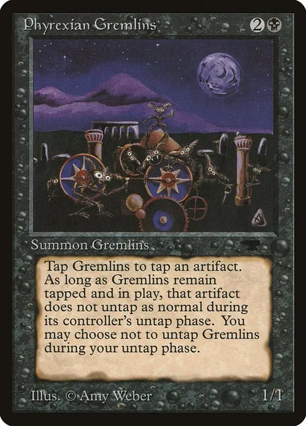 Phyrexian Gremlins, Magic card ATQ 18 — Antiquities set
