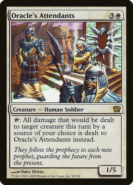 Oracle's Attendants, Magic card 9ED 30★ — Ninth Edition set
