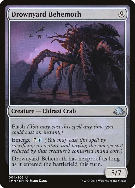 Drownyard Behemoth, Magic card EMN 4 — Eldritch Moon set