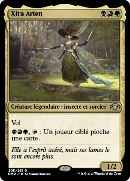 Xira Arien, carte Magic DMR 205 — extension Dominaria Remastered