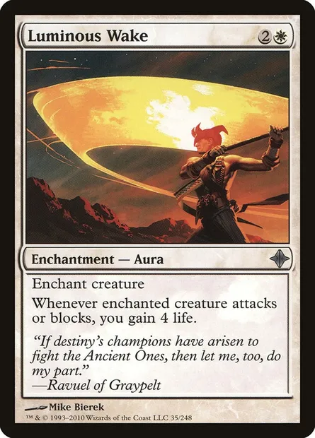 Luminous Wake, Magic card ROE 35 — Rise of the Eldrazi set