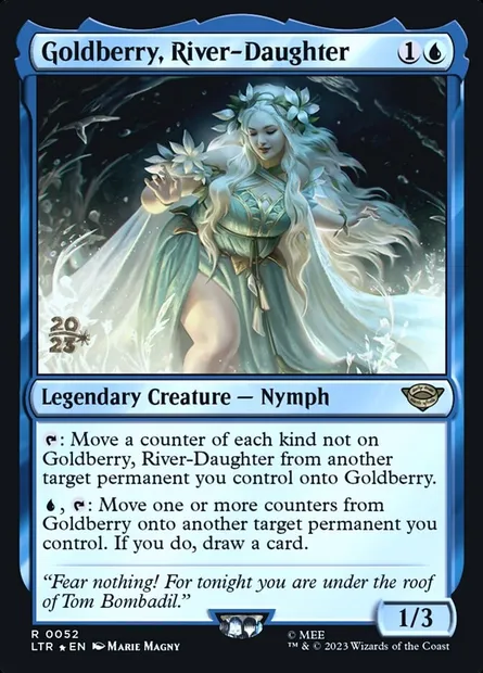 Goldberry, River-Daughter, Magic card PLTR 52s — Tales of Middle-earth Promos set