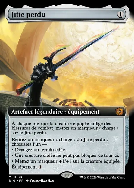Jitte perdu, carte Magic BIG 88 — extension The Big Score
