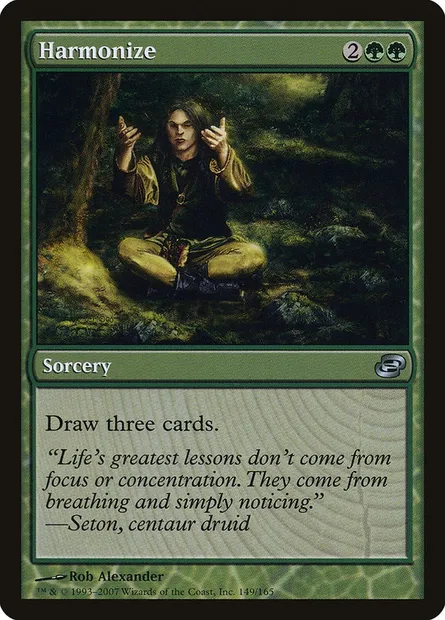 Harmonize, Magic card PLC 149 — Planar Chaos set