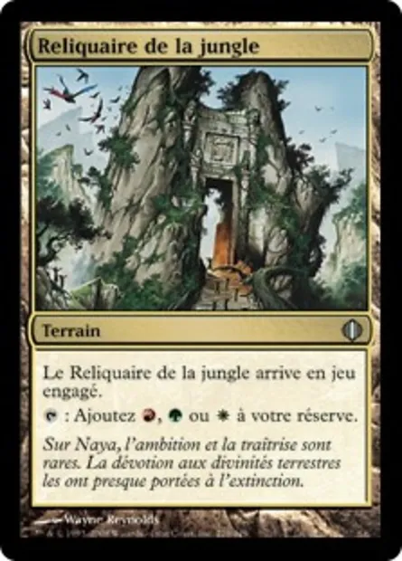 Reliquaire de la jungle, carte Magic ALA 226 — extension Les éclats d'Alara