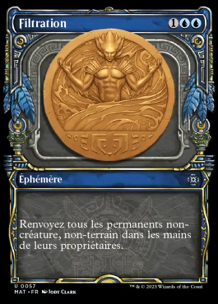 Filtration, carte Magic MAT 57 — extension L'invasion des machines : le jour d'après