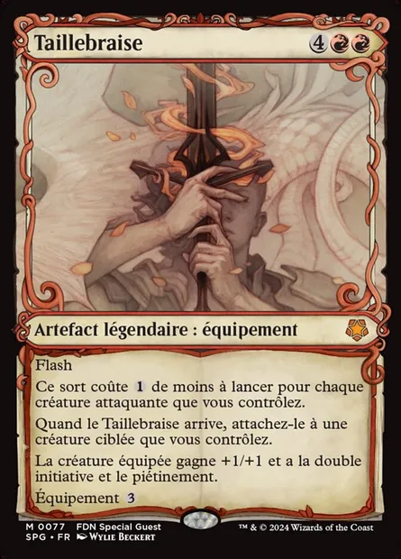 Taillebraise, carte Magic SPG 77 — extension Special Guests