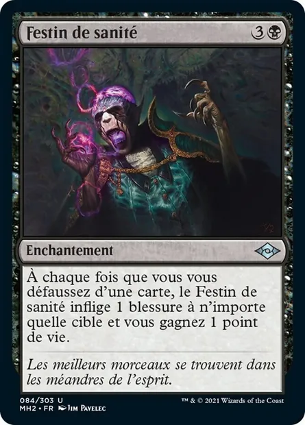 Festin de sanité, carte Magic MH2 84 — extension Horizons du Modern 2