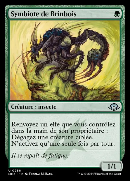 Symbiote de Brinbois, carte Magic MH3 288 — extension Modern Horizons 3