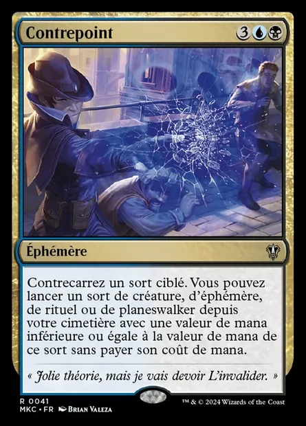 Contrepoint, carte Magic MKC 41 — extension Murders at Karlov Manor Commander