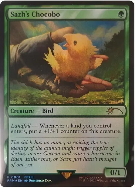 Sazh's Chocobo, Magic card PMEI 2026-17 — Media and Collaboration Promos set