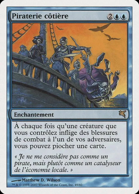 Coastal Piracy, Magic card PSAL E49 — Salvat 2005 set