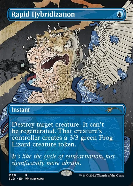 Hybridation rapide, carte Magic SLD 1126 — extension Secret Lair Drop