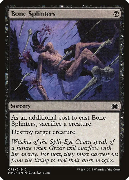 Fragments d'os, carte Magic MM2 73 — extension Modern Masters 2015