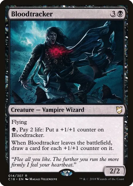 Bloodtracker, Magic card C18 14 — Commander 2018 set