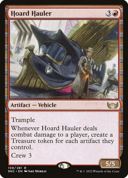 Hoard Hauler, Magic card SNC 109 — Streets of New Capenna set