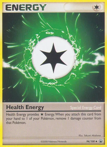 Health Energy, Pokémon card MD 94 — Majestic Dawn set