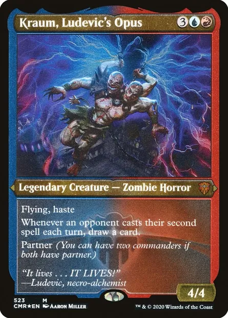 Kraum, Ludevic's Opus, Magic card CMR 523 — Commander Legends set