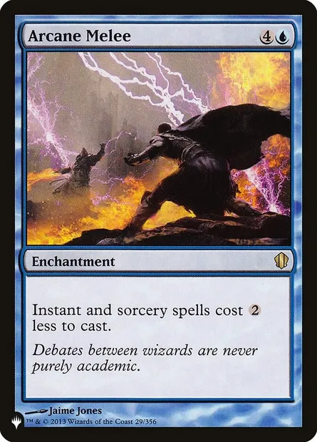 Arcane Melee, Magic card PLST C13-29 — The List set