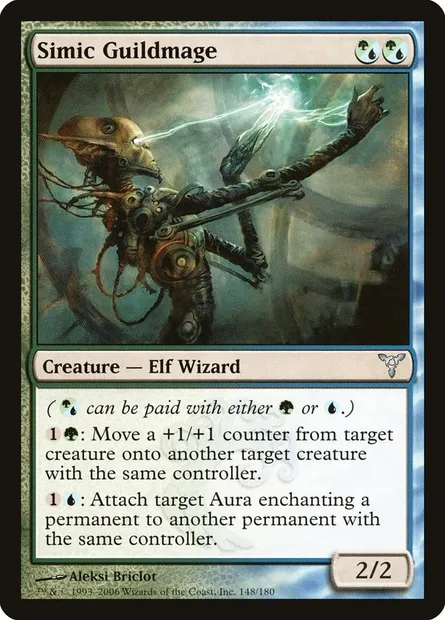 Simic Guildmage, Magic card DIS 148 — Dissension set