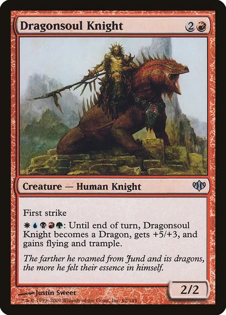 Dragonsoul Knight, Magic card CON 62 — Conflux set