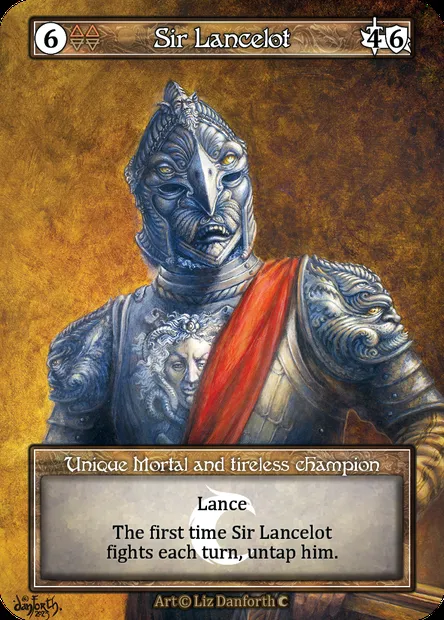 Sir Lancelot, Sorcery card PRO 041 — Promotional set