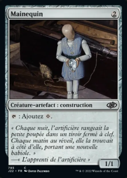 Mainequin, carte Magic J22 785 — extension Jumpstart 2022