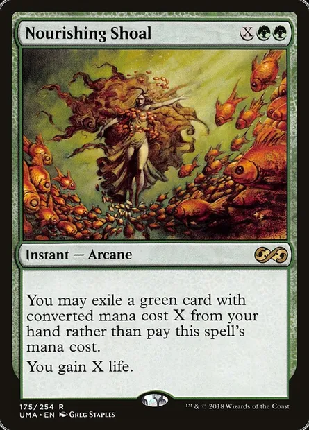 Nourishing Shoal, Magic card UMA 175 — Ultimate Masters set