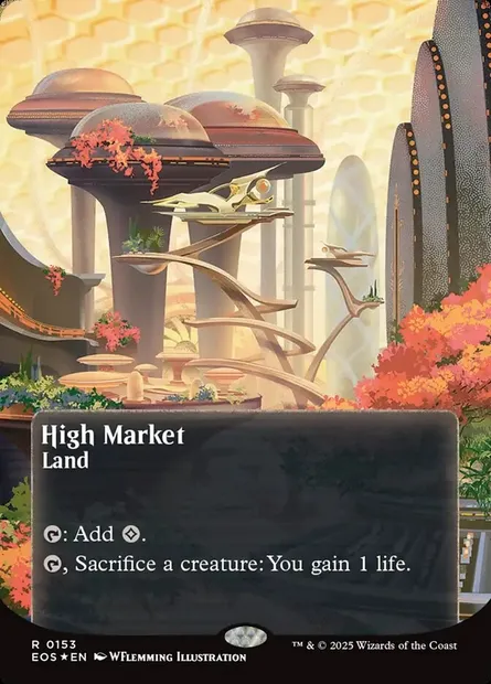 High Market, Magic card EOS 153 — Edge of Eternities: Stellar Sights set